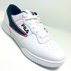 Men’s Fila White Original Fitness Offset Sneakers NWT
